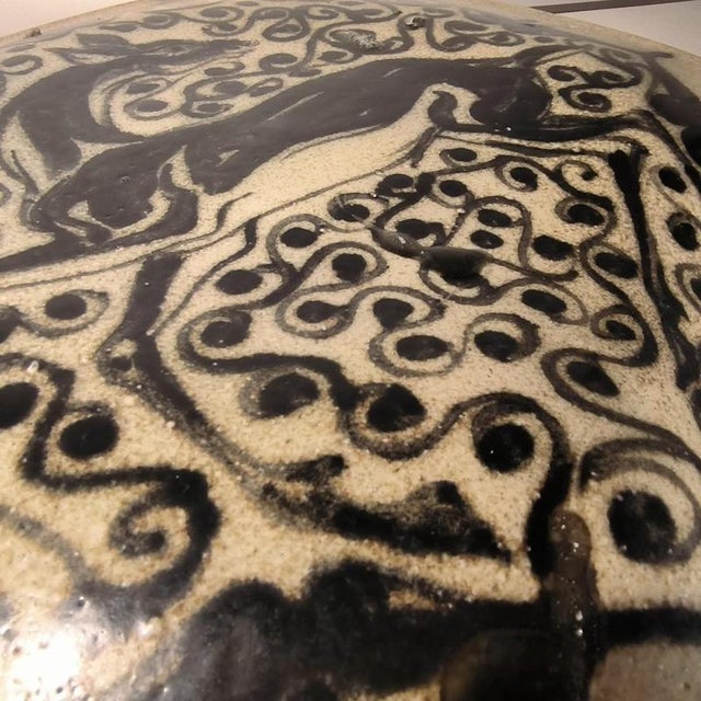 Stone Antelope Wall Plaque in Stoneware by Pierre Paulus, 1937 For Sale - Image 7 of 18
