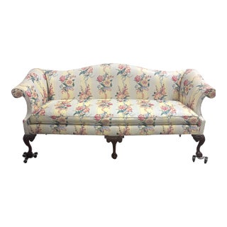 Traditional Floral Upholstered Sofa by Southwood Reproductions For Sale
