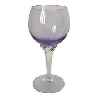 Postmodern Murano Glass Goblet, Italy, 1960s For Sale