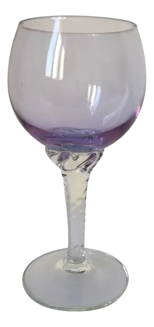 Postmodern Murano Glass Goblet, Italy, 1960s