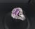 Late 20th Century 2.02ct Gia Ceylon No Heat Pink Sapphire 1.00ct Diamond Platinum Ring Size 5.25 For Sale - Image 9 of 18