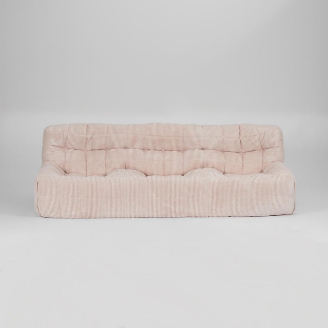 This is an original vintage Ligne Roset Kashima 3-seater sofa - a rare and iconic design by Michel Ducaroy, France....