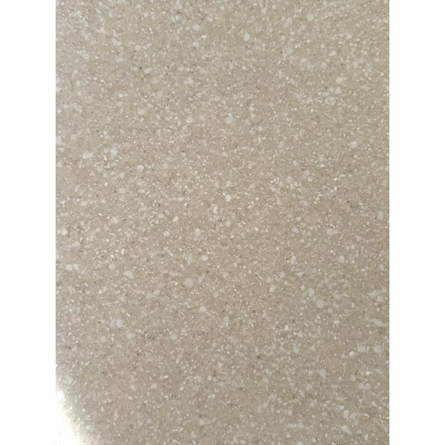 1990s Postmodern Bullnose Terrazzo Dining Table For Sale - Image 5 of 5