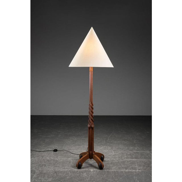 Standing Lamp from Amsterdam School, 1920s For Sale - Image 4 of 11