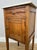 Antique French Oak Bedside Table with Marble Top For Sale - Image 4 of 12