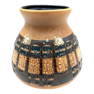 Mid 20th Century Lapid Pottery Works Glazed Stoneware Bud Vase