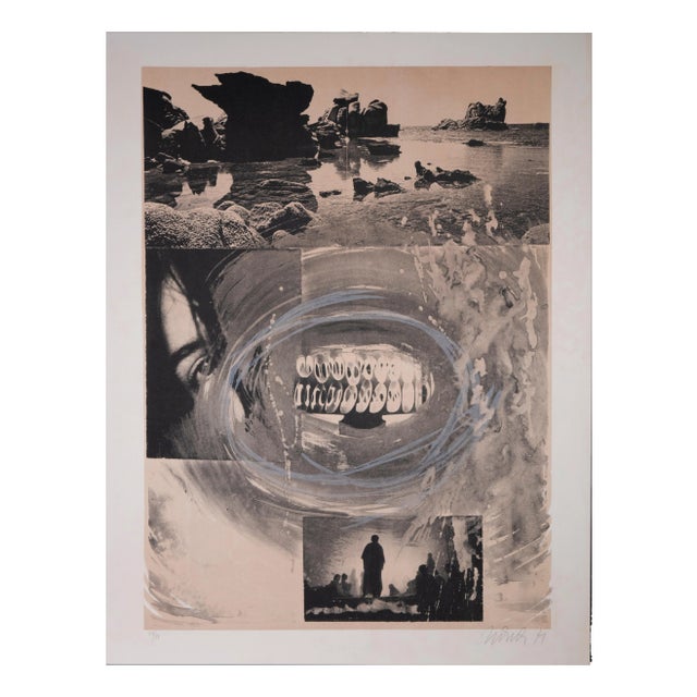 Nani Tedeschi, The Mouth of the Time, Original Lithograph, 1970s For Sale