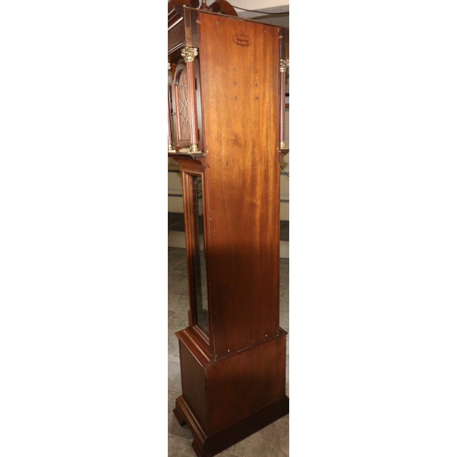 Ridgeway “Victory at Yorktown” Bicentennial Grandfather Clock, No. 680 of 1,000, 1983 For Sale - Image 13 of 17