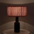 Metal Vintage Table Lamp with Pleated Lampshade from Soholm, 1960s For Sale - Image 7 of 17