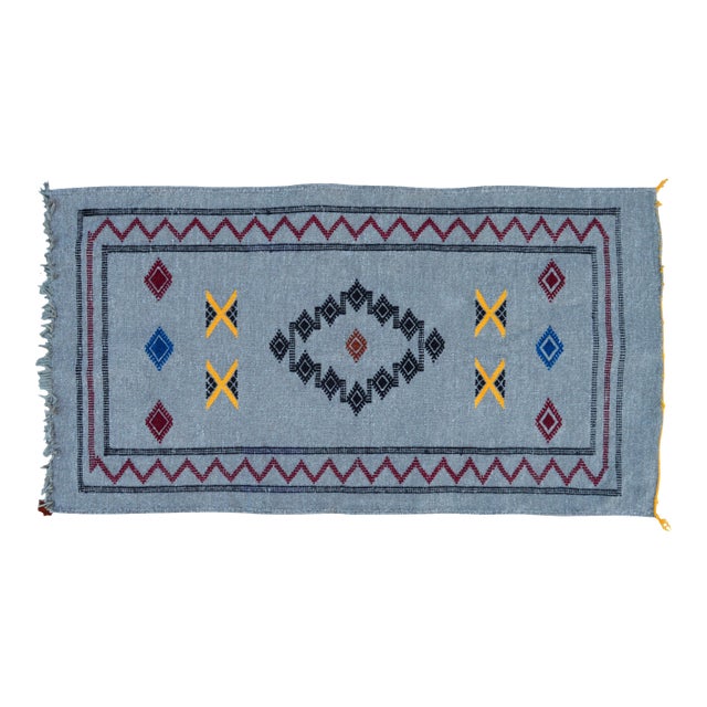 Moroccan Rug, 1'8" X 3'3" For Sale