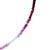 2020s Birthstone July Ruby Ombre Necklace 14k Gold II For Sale - Image 5 of 8