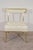 Stylish Hollywood Regency period Billy Haines designed chairs. Consisting of a four comfortable chairs of stylized klismos...