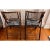 Chinoiserie 1990s Vintage Tortoiseshell Finish Bamboo Folding Chairs With Custom Cushions - a Pair For Sale - Image 3 of 10