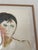 1930s Framed Portrait Watercolor Painting For Sale - Image 4 of 4