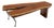 Live Edge Walnut Coffee Table With Sculptural Metal Legs For Sale