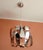 Silver Space Age Chrome-Plated Metal Pendant Lights, 1970s, Set of 2 For Sale - Image 8 of 11