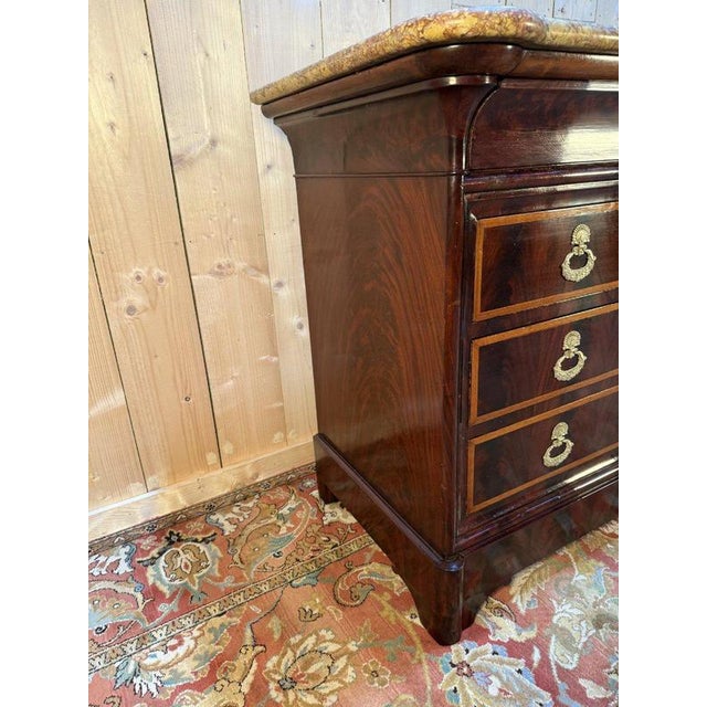 Louis Philippe Mahogany Chest of Drawers For Sale - Image 11 of 12