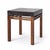 Mid-Century Minimalist Teak and Acrylic Bedside Table For Sale - Image 9 of 9