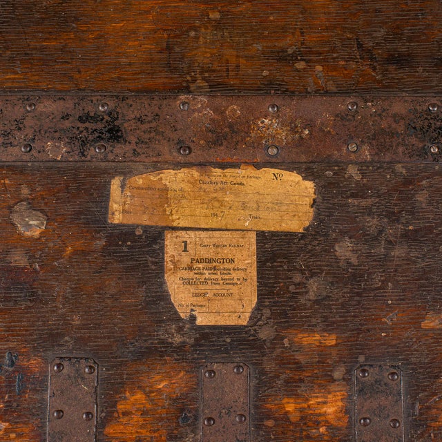 1880's Antique Fitted Silver Chest For Sale - Image 12 of 12