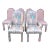 1980’s Milo Baughman Style Dining Chairs From Design Institute of America - Set of 6 For Sale