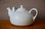 Large Danish White Ceramic Teapot in Scandinavian Bohemian Style For Sale - Image 10 of 11