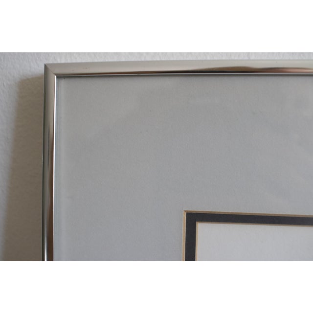 Mid 20th Century Al Kaufman (B. 1928) "Scribe" Signed & Numbered Intaglio Etching - Framed For Sale - Image 10 of 14