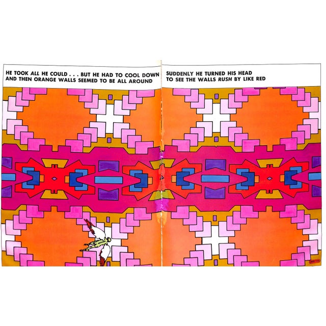 1970s "The Peter Max Land of Red" 1970 Moore, Melody For Sale - Image 5 of 12