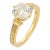 Gia 2.02 Carat Old Mine Cut Diamond 18k Yellow Gold Engagement Ring, Size 6.5 For Sale