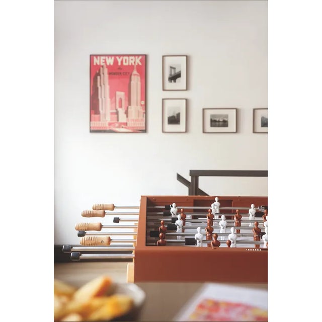 RS Barcelona RS4 Home Indoor/Outdoor Foosball Table, Terracotta For Sale In New York - Image 6 of 9