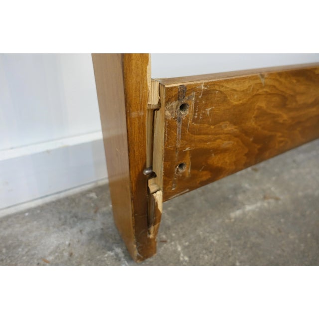 Wood Mid-Century Modern Headboard by Paul Frankl For Sale - Image 7 of 8