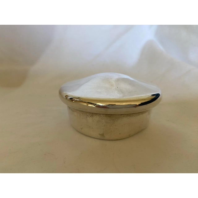 Silver Antique Forbes Silver Co. Cocktail Shaker “Rosette” Pattern For Sale - Image 8 of 12