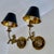 Pair French Bronze Horse Equestrian Wall Sconce Lights For Sale - Image 4 of 18