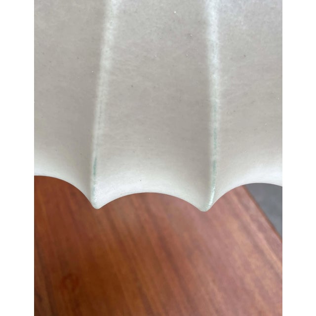 Mid-Century Modern Cocoon Pendant Lamp by Friedel Wauer for Goldkant Leuchten, Germany, 1960s For Sale - Image 15 of 18