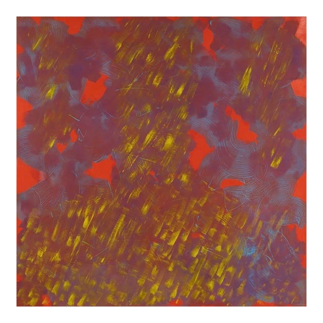 “Deemed to Include” 1981 Charles Emery Powell Abstract Painting For Sale