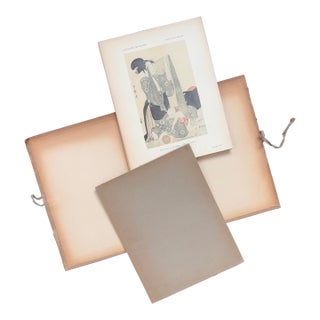 Japanese Prints by 18th & 19th Century Artists, Collected by Gaston Migeon, Louvre Museum Curator, 1923 Vol 2 For Sale