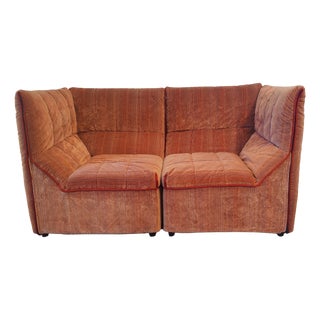 Baia Mode Modular Sofa with Modules by Antonio Citterio and Paolo Nava for B&B, Italy, 1970s For Sale