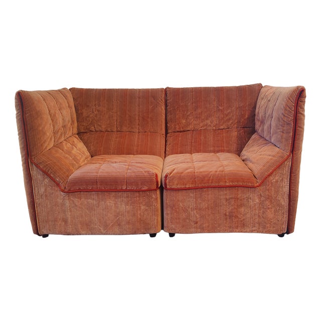 Baia Mode Modular Sofa with Modules by Antonio Citterio and Paolo Nava for B&B, Italy, 1970s For Sale