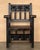 19th Century Spanish Colonial Altar Carved Armchairs with Wood Seat For Sale - Image 18 of 18