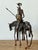 Metal Vintage Boho Brutalist Sculpture of Don Quixote De La Mancha For Sale - Image 7 of 12