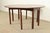 English Kittinger Georgian Mahogany Gate Leg Drop Leaf Dining Table or Breakfast Table, Newly Refinished For Sale - Image 3 of 12