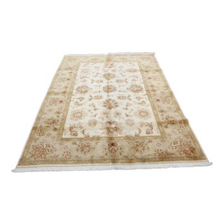 HandMade Turkish Oushak New Product Wool Rug -6' 7'' X 7' 6'' For Sale