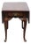 Bassett Furniture Solid Cherry Traditional Style 34" Drop Leaf Accent End Table For Sale