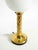Large Column-Style Table Lamp in Brass with Frosted Glass Globe, 1960s For Sale - Image 6 of 18