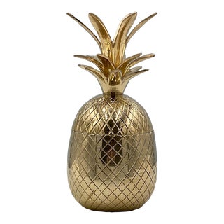 Solid Brass Pineapple Hand Crafted, Numbered, Late 20th Century For Sale