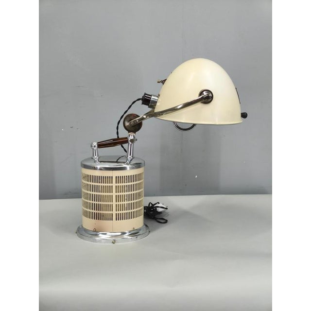 Bauhaus Adjustable Table Lamp by Hanau, Czechoslovakia, 1930s For Sale - Image 6 of 16