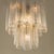 Three-Tier Tronchi Chandelier attributed to Toni Zucceri for Venini, Italy, 1970s For Sale - Image 6 of 10