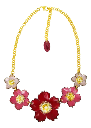 TUBA, Small necklace, Rose