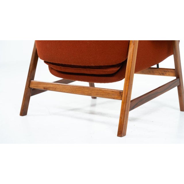 Mod. 849 Armchairs attributed to Gianfranco Frattini for Cassina, 1950s, Set of 2 For Sale - Image 10 of 15