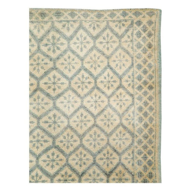 Modern Galerie Shabab Collection Mid-20th Century Handmade Turkish Anatolian Throw Rug For Sale - Image 3 of 10