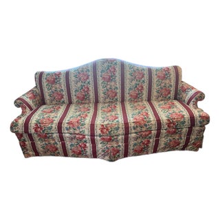 Vintage Chintz Floral Thomasville Sofa For Sale